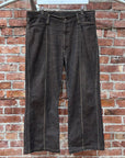 KAPITAL CENTURY DENIM PLEATED JEANS ‘PERSIMMON’