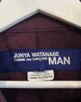 COMME DES GARÇONS X JUNYA WATANABE AD2008 PANEL JACKET ‘PLUM’