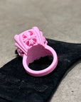 CHROME HEARTS SILICHROME C + T RING ‘PINK’