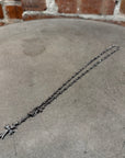 CHROME HEARTS TINY-E ROSARY NECKLACE 'SILVER'