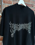 BALENCIAGA SS25 DARKWAVE TEE ‘BLACK’