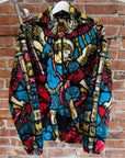 SUPREME SS21 SAINT MICHAEL FLEECE ZIP JACKET ‘MULTI’