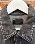 NUMBER (N)INE DENIM TROMPE LOEIL TRUCKER JACKET ‘VINTAGE BLACK’