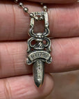 CHROME HEARTS MODERN DAGGER NECKLACE ‘SILVER’