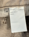 OUR LEGACY PAINTER JOINER CAPRI CUT SHORTS ‘SAND’