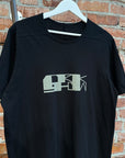 RICK OWENS DRKSHDW LOGO TEE ‘BLACK’