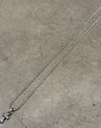 CHROME HEARTS BABY FAT NECKLACE ‘SILVER’