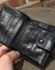 CHANEL CAVIAR LEATHER TRIFOLD WALLET ‘BLACK’