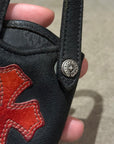 CHROME HEARTS ZIPPO SLING POUCH ‘BLACK/RED’