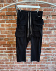 RICK OWENS DRKSHDW JERSEY CREATCH CARGO PANTS (S) ‘BLACK’