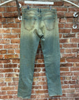 MAISON MARGIELA SLIM FIT DISTRESSED DENIM ‘RUST’