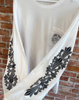 CHROME HEARTS LAS VEGAS FLORAL LONGSLEEVE ’WHITE’