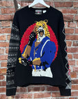 SUPREME x YOHJI YAMAMOTO x TEKKEN FW22 KING SWEATER ‘BLACK’