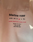MARTINE ROSE SPORT CHINO TROUSERS ‘SAND’