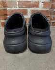 BALENCIAGA X CROCS EMBELLISHED RUBBER MULES ‘BLACK’