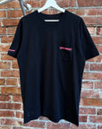 CHROME HEARTS PINK SPINE SCRIPT TEE ‘BLACK’