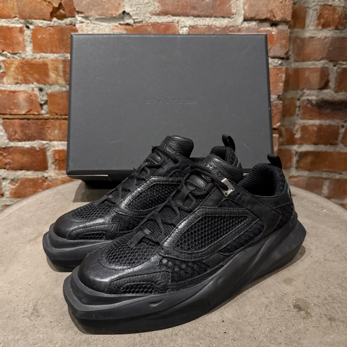 1017 ALYX 9SM MONO HIKING SNEAKER 'BLACK' – Sadō Room