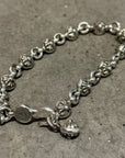 CHROME HEARTS CROSS BALL BRACELET ‘SILVER’