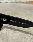 PRADA PR 17WS SHIELD SUNGLASSES ‘BLACK’