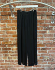 ISSEY MIYAKE WOMENS PLEASE PLEAT TROUSERS ‘BLACK’