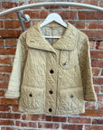 BURBERRY QUILTED JACKET ‘TAN’