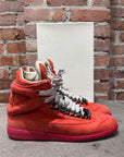 MAISON MARGIELA FW09 SUEDE FUTURE CHAIN SNEAKER ‘RED’