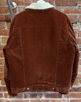 UNDERCOVER FW19 SHERPA CORDUROY TRUCKER JACKET ‘BROWN’