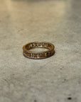 VIVIENNE WESTWOOD SCRIPT RING ‘SILVER’