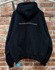 BALENCIAGA FW24 WORLD FOOD PROGRAMME ZIP HOODIE ‘BLACK’
