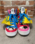 ADIDAS JEREMY SCOTT COWHIDE WING SNEAKERS ‘MULTI’