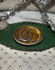 GUCCI SS19 CRYSTAL CHAIN SCREENER SNEAKERS ‘CREAM’