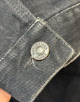 BALENCIAGA FW22 3B SPORTS ICON DENIM JACKET ‘BLACK’