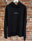 MAISON MARGIELA REVERSED LOGO HOODIE ‘BLACK’