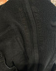 RICK OWENS DRKSDHW CROPPED SWEATPANTS ‘BLACK’