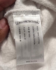 CHROME HEARTS LOVE YOU CREWNECK ‘WHITE’