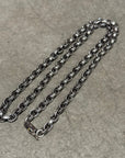 CHROME HEARTS 20” PAPER CHAIN NECKLACE ‘SILVER’