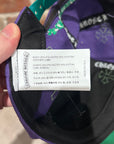 CHROME HEARTS CEMTERY CROSS PATCH HAT ‘GREEN/PURPLE’