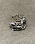 CHROME HEARTS DOUBLE FLORAL RING ‘SILVER’