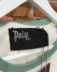 PALY HOLLYWOOD SS26 BACK TO LIFE RINGER TEE ‘CREAM’