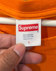ASSPIZZA x SUPREME TRIPLE BOX LOGO TEE ‘ORANGE’