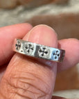 CHROME HEARTS 6MM FOREVER SPACER SIZE 8 ‘SILVER’