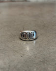 CHROME HEARTS SEAL STAMP RING ‘SILVER’