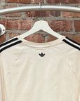 WALES BONNER x ADIDAS STRIPED JERSEY TEE ‘WHITE’