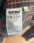 EVISU DISTRESSED FLANNEL 'GREEN'