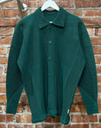 ISSEY MIYAKE HOMMME PLISSE PLEATED SHIRT ‘GREEN’
