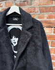 HYSTERIC GLAMOUR SHEARLING FUR COAT ‘BLACK’