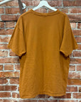 BODE BEADED FLEUR POCKET TEE ‘BROWN’