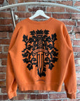 CHROME HEARTS DAGGER VINE CREWNECK ‘ORANGE’