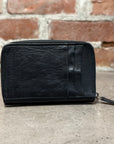 BALENCIAGA SCRIPT ZIP WALLET ‘BLACK’