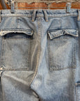 RHUDE CARPENTER DENIM PANTS ‘BLUE’
